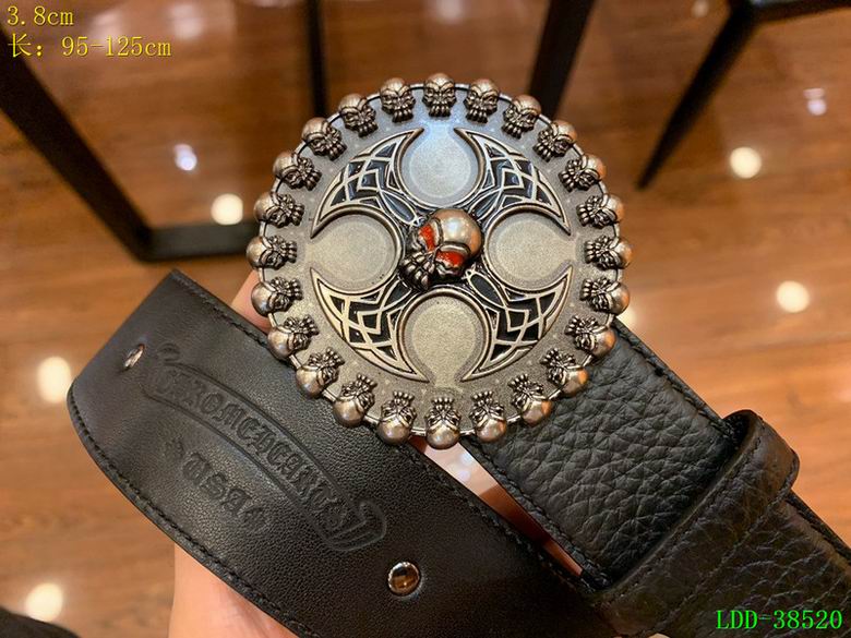 Chorme Heart Belt 38mmX95-125 8L05